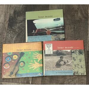 Lot of 3 Starbucks Hear Music CD's, Volumes 1 & 6 (both brand new) & Vol. 2